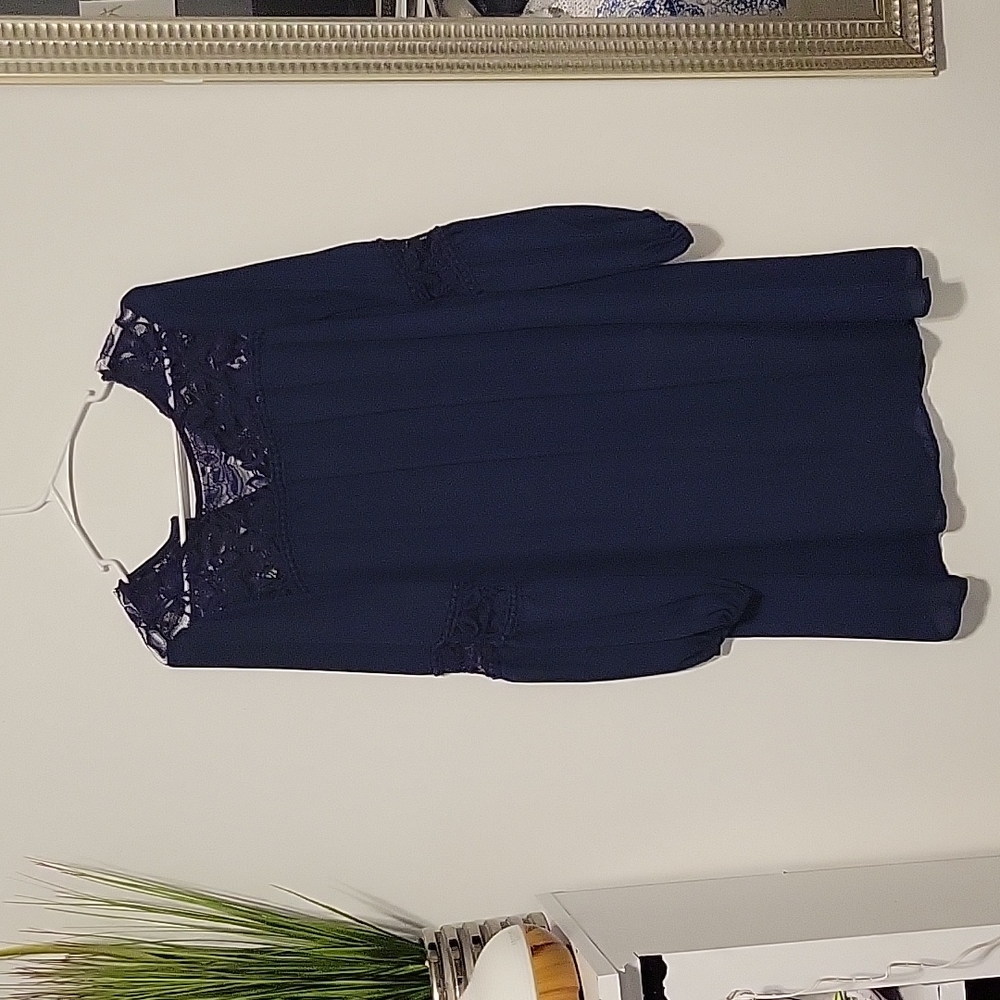 Navy blue dress